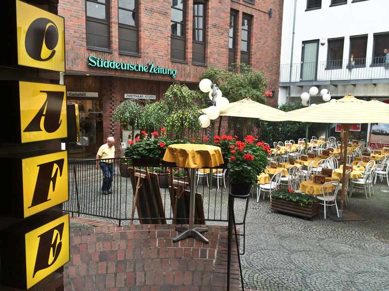 Das Cafe Guglhupf in München