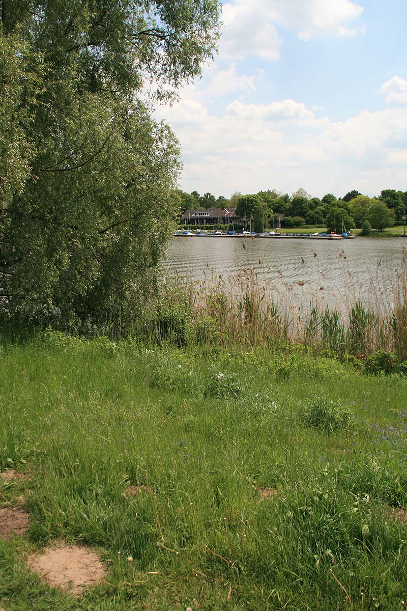 Der Aasee in Münster, Nordrhein-Westfalen