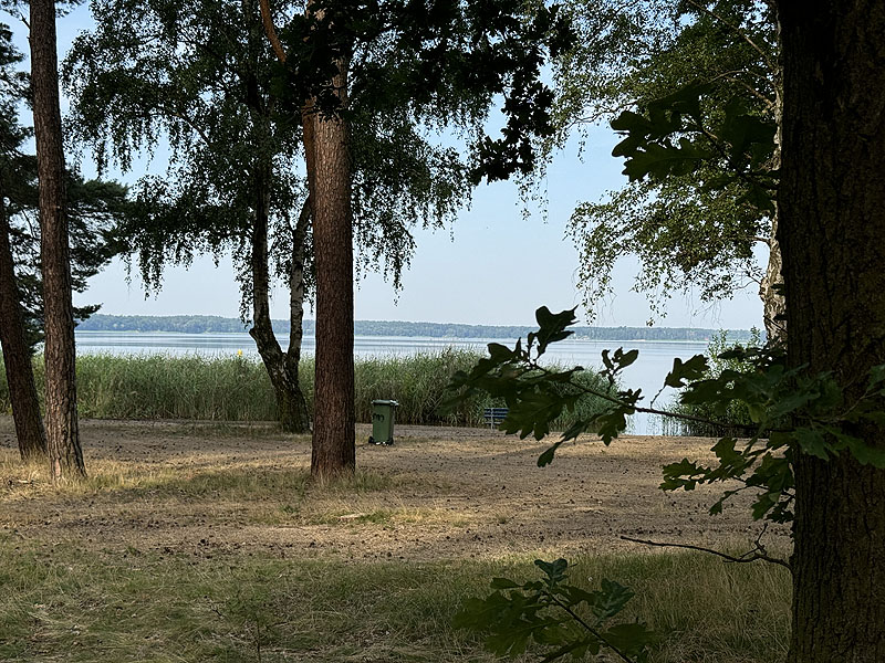 Der FKK Bereich am Arendsee in Arendsee (Altmark), Sachsen-Anhalt