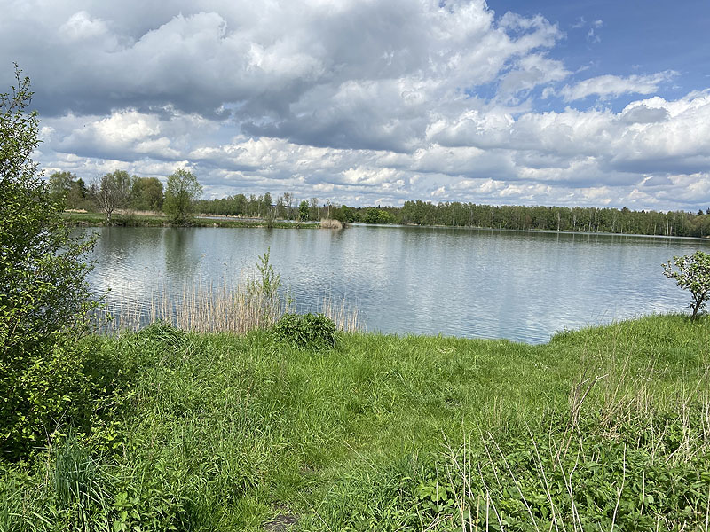 Der FKK Platz am Ersinger See in Erbach-Ersingen