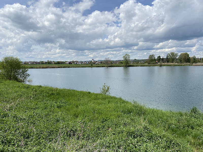 Der FKK Platz am Ersinger See in Erbach-Ersingen