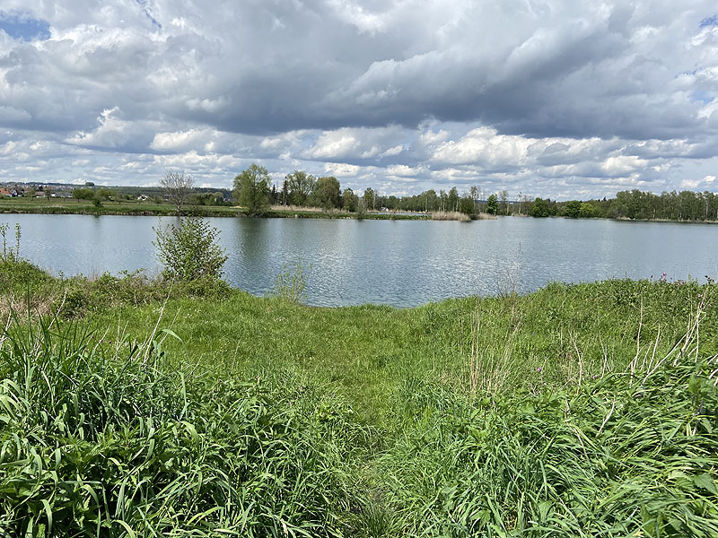 Der FKK Platz am Ersinger See in Erbach-Ersingen