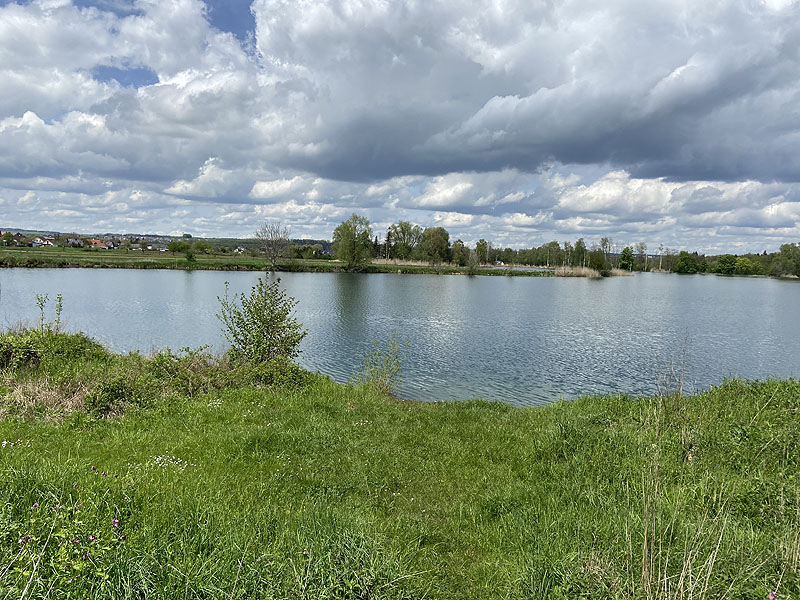 Der FKK Platz am Ersinger See in Erbach-Ersingen