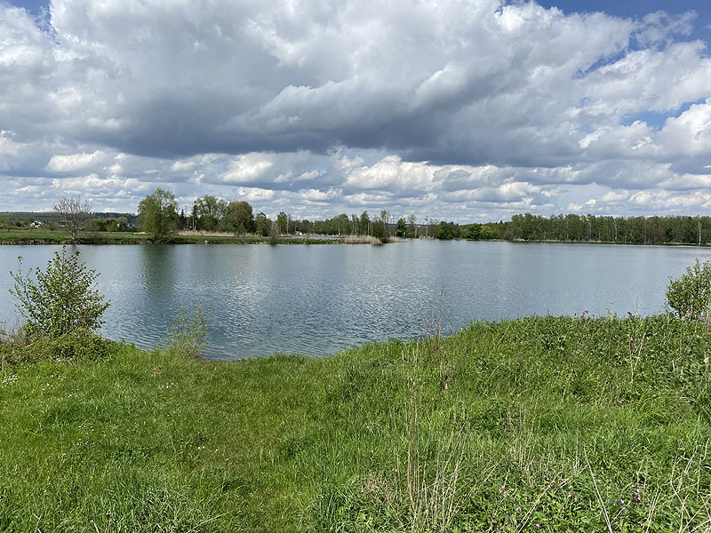 Der FKK Platz am Ersinger See in Erbach-Ersingen