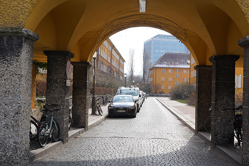 Die Borstei in München Moosach