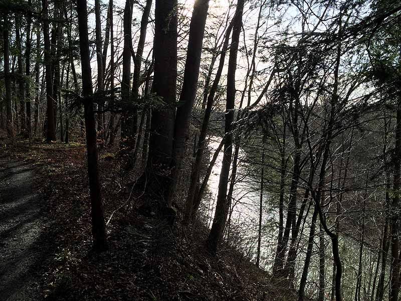 Gemütliche Wanderung zur Burg Stein in Altenmarkt an der Alz (Bayern)