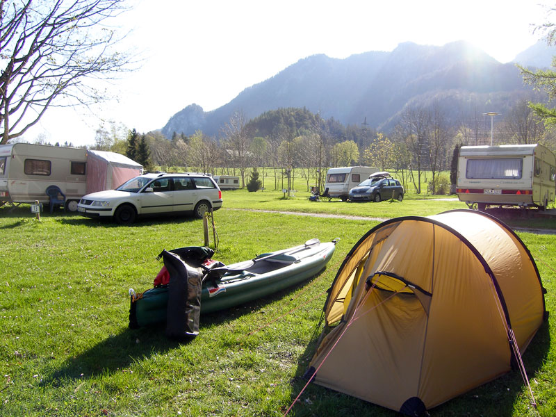 Campingplatz im Bayrischen Wald