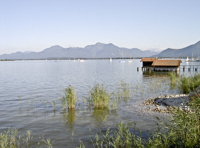 Der Chiemsee (Bayern)