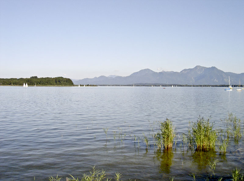 Der Chiemsee (Bayern)