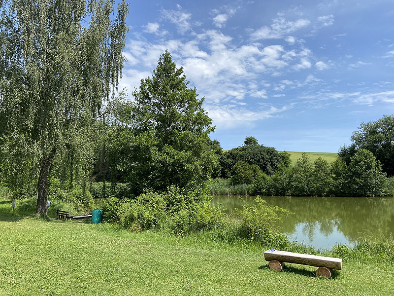 Der Badesee Erlensee in Taufkirchen (Vils)