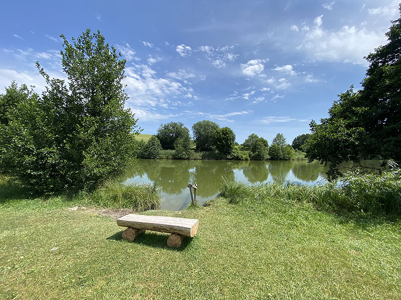 Der Badesee Erlensee in Taufkirchen (Vils)