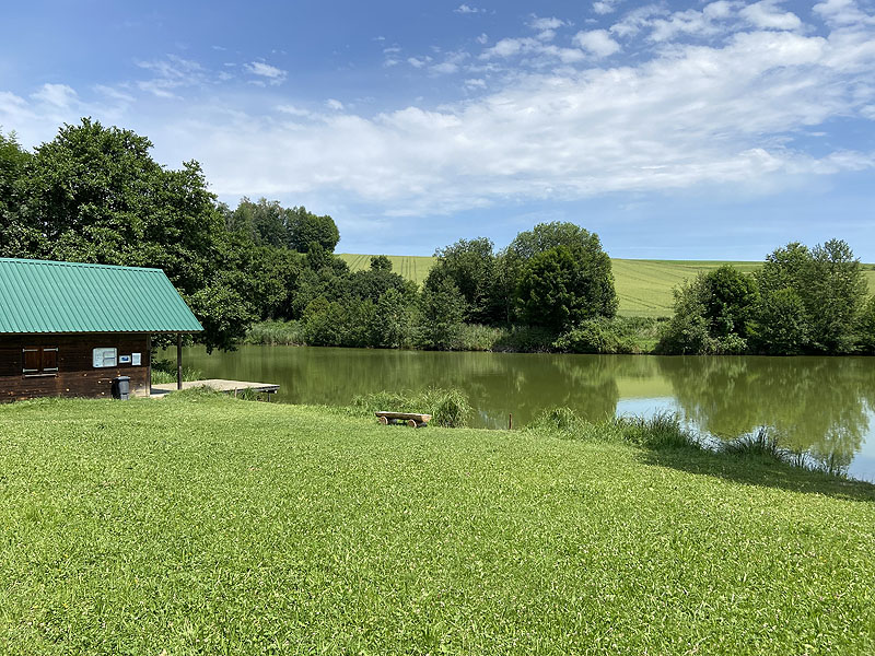 Der Badesee Erlensee in Taufkirchen (Vils)