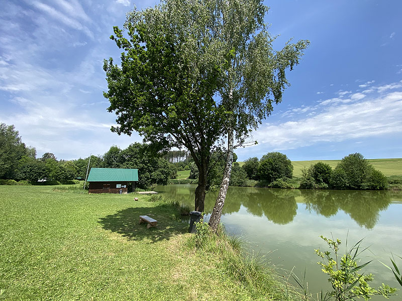 Der Badesee Erlensee in Taufkirchen (Vils)