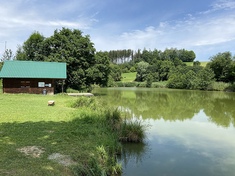 Der Badesee Erlensee in Taufkirchen (Vils)