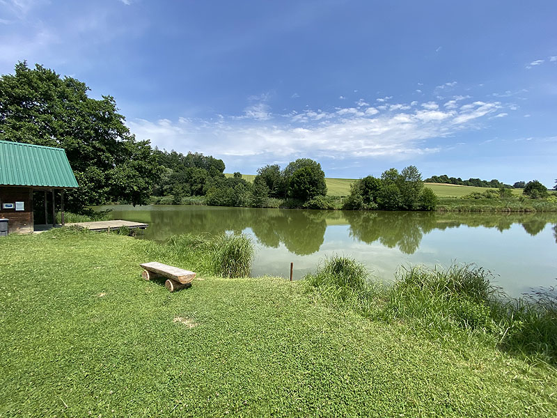 Der Badesee Erlensee in Taufkirchen (Vils)