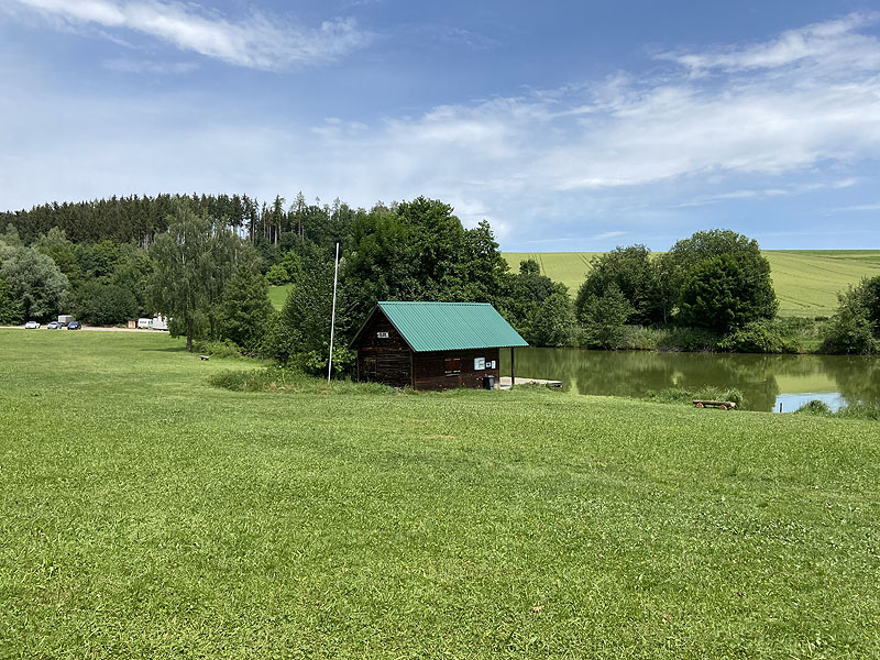 Der Badesee Erlensee in Taufkirchen (Vils)