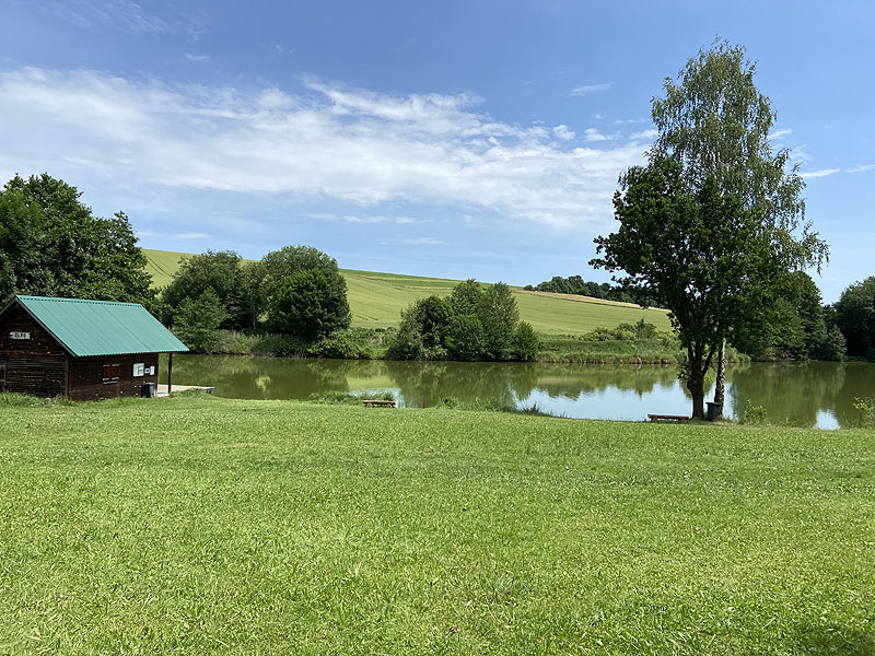 Der Badesee Erlensee in Taufkirchen (Vils)