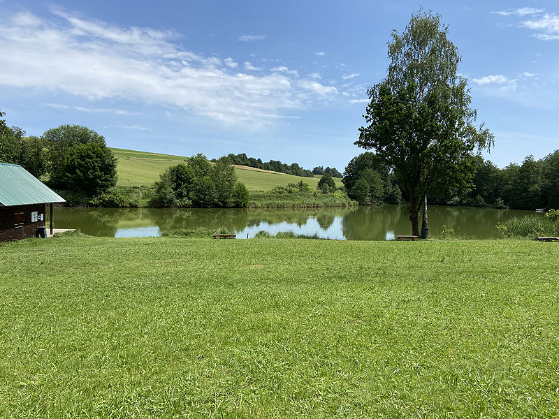 Der Badesee Erlensee in Taufkirchen (Vils)