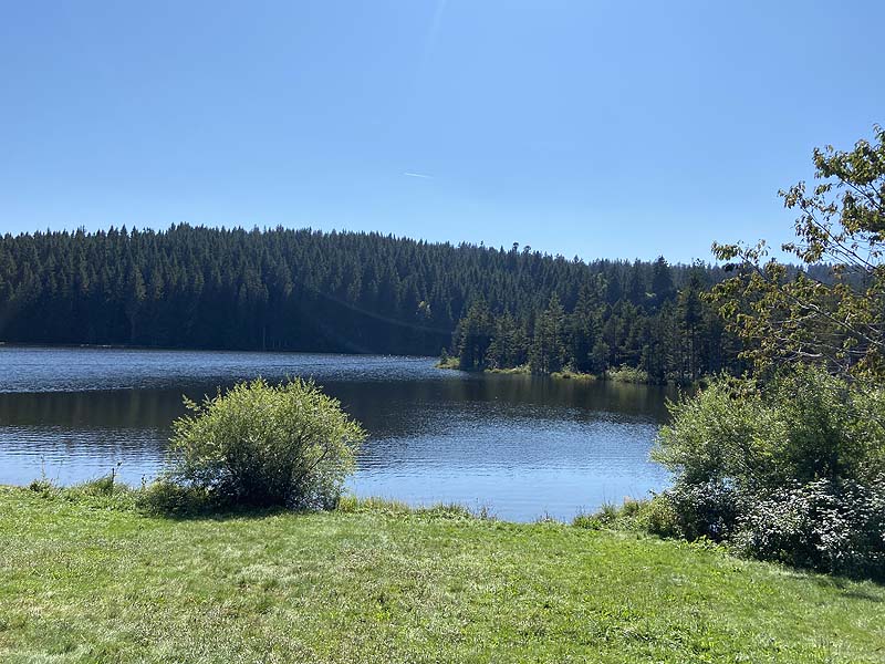 Der Badesee Eschacher Weiher in Buchenberg