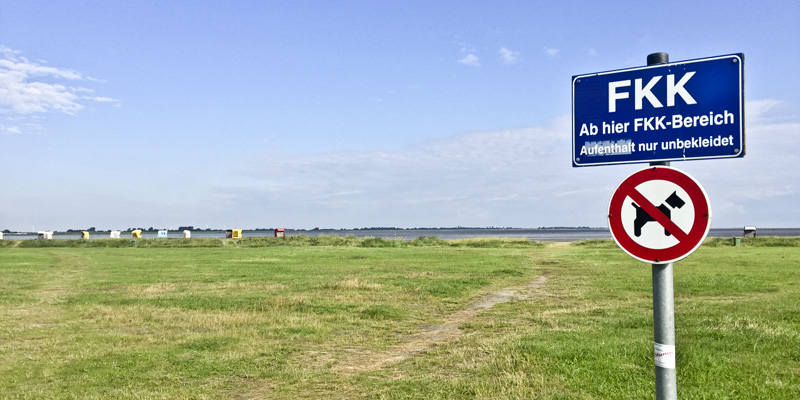 Nacktbaden in Niedersachsen Titelbild - FKK Strand Hooksiel