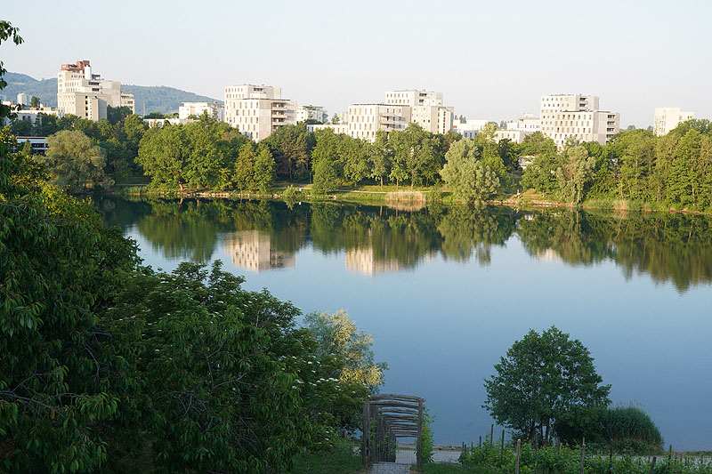 Der FKK Bereich am Flückiger See in Freiburg im Breisgau
