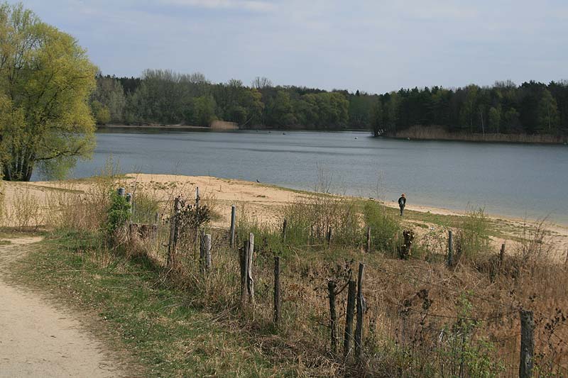 Der Flughafensee in Berlin