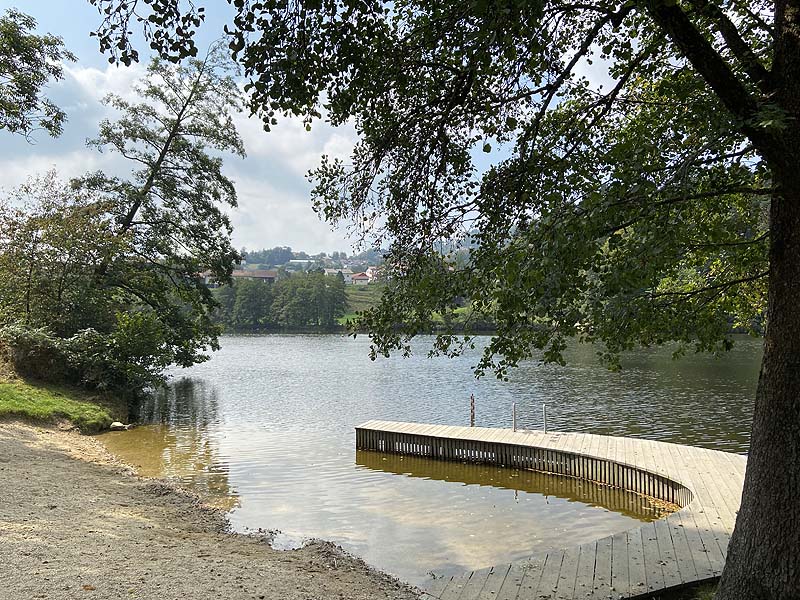 Der Badesee Freudensee in Hauzenberg