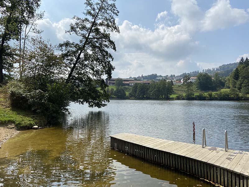 Der Badesee Freudensee in Hauzenberg