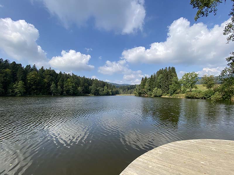 Der Badesee Freudensee in Hauzenberg