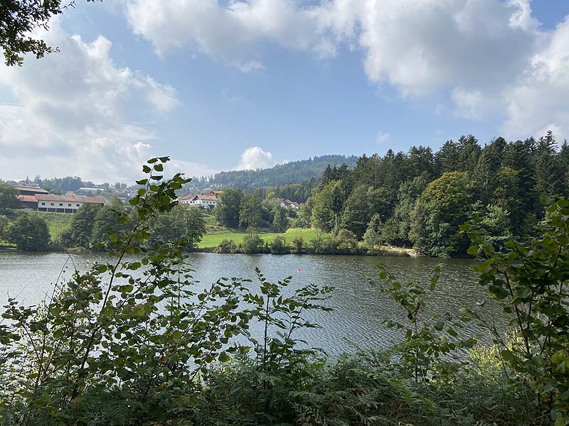 Der Badesee Freudensee in Hauzenberg