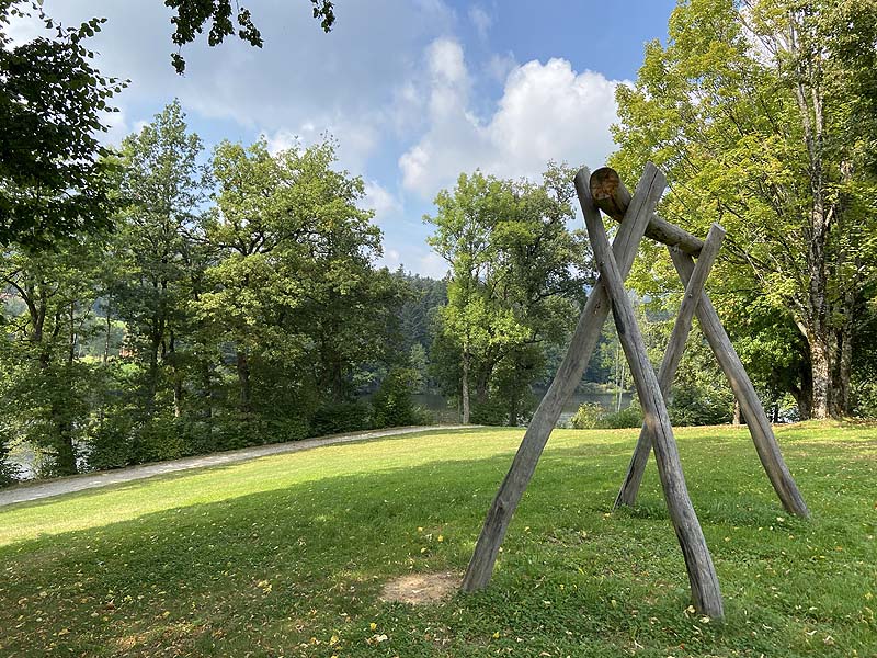 Der Badesee Freudensee in Hauzenberg