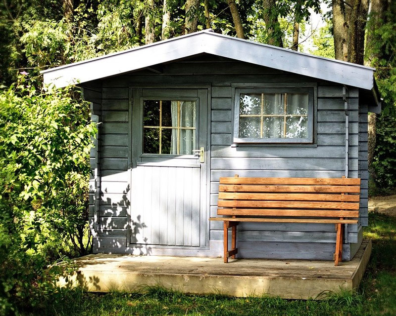 Gartenhaus mit Fundament