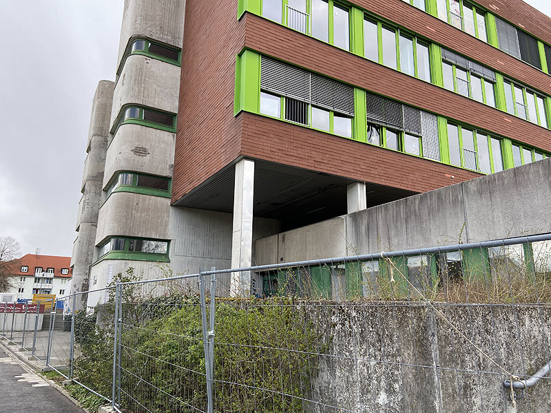 Abriss Willy-Brandt-Gesamtschule München