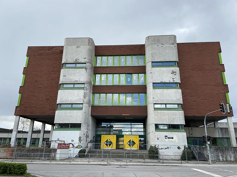 Abriss Willy-Brandt-Gesamtschule München