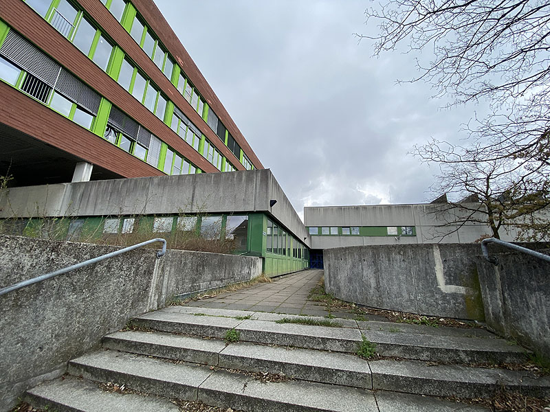 Abriss Willy-Brandt-Gesamtschule München