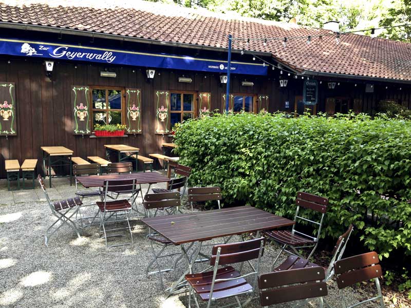 Biergarten Geyerwally in München