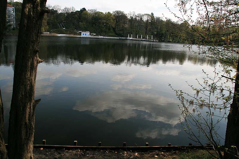 Der Halensee in Berlin