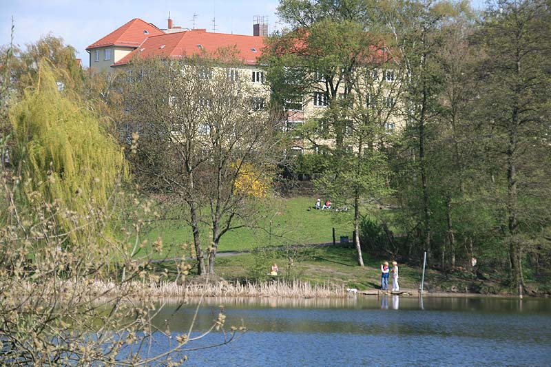 Der Halensee in Berlin