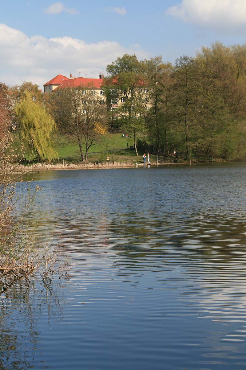 Der Halensee in Berlin