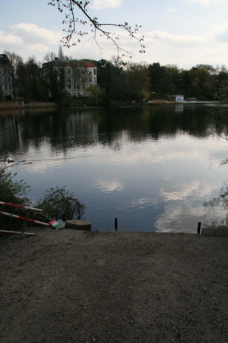 Der Halensee in Berlin