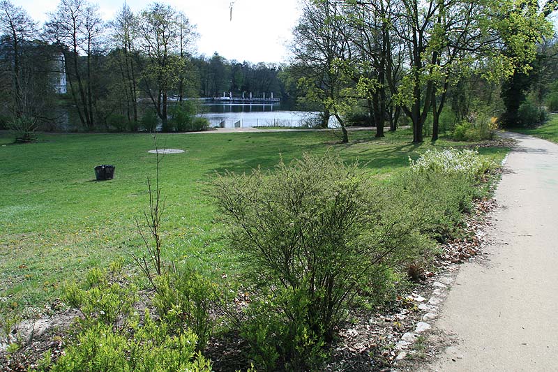 Der Halensee in Berlin