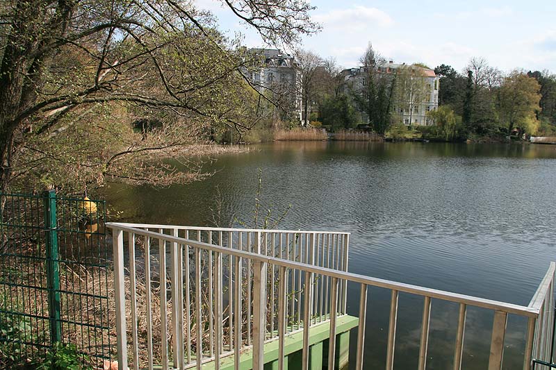 Der Halensee in Berlin