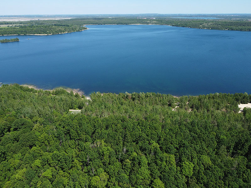 Luftaufnahme, Luftbild vom Haselbacher See in Wintersdorf