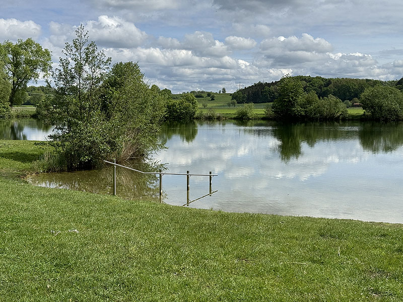 Der Heiligmannsee in Jettingen-Scheppach
