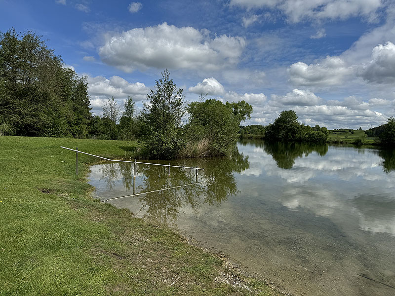 Der Heiligmannsee in Jettingen-Scheppach