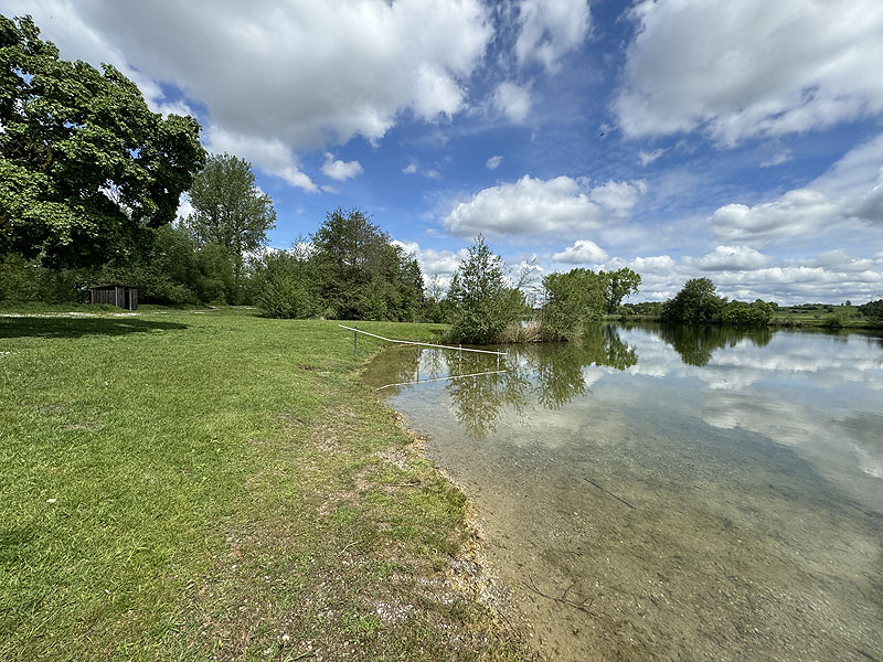 Der Heiligmannsee in Jettingen-Scheppach