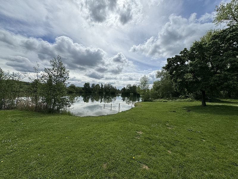 Der Heiligmannsee in Jettingen-Scheppach