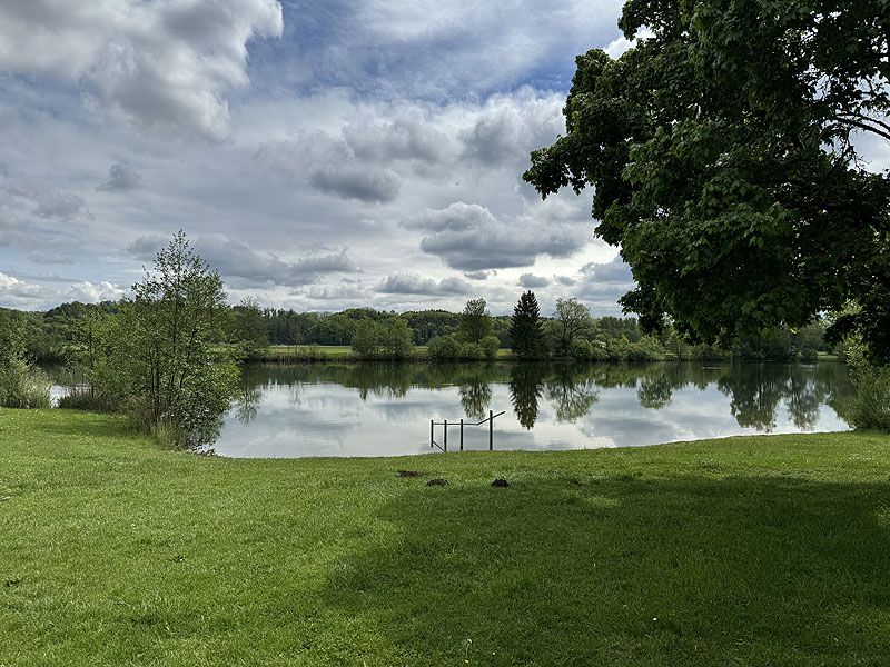 Der Heiligmannsee in Jettingen-Scheppach