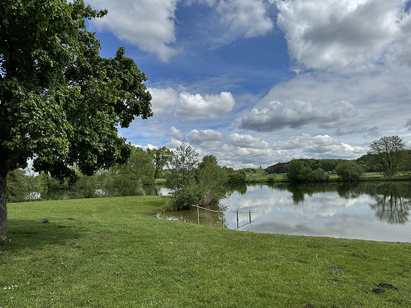 Der Heiligmannsee in Jettingen-Scheppach