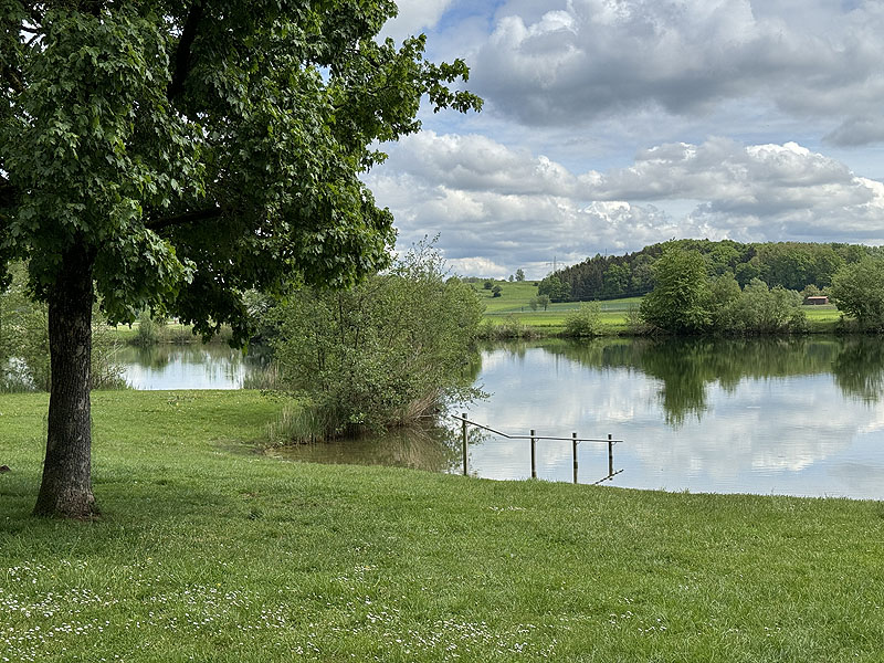 Der Heiligmannsee in Jettingen-Scheppach